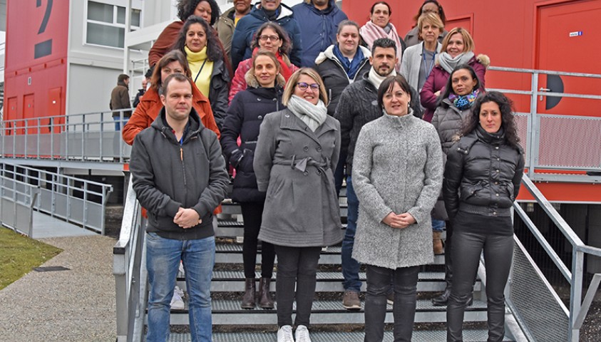 Lundi 13 janvier 2020 : Quatre promotions arrivent sur le campus 