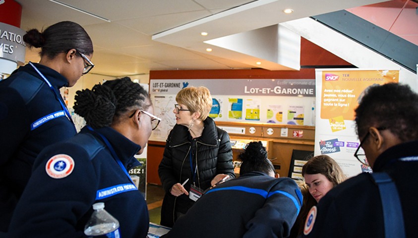 Forum d’accueil de la 215e promotion de surveillants pénitentiaires