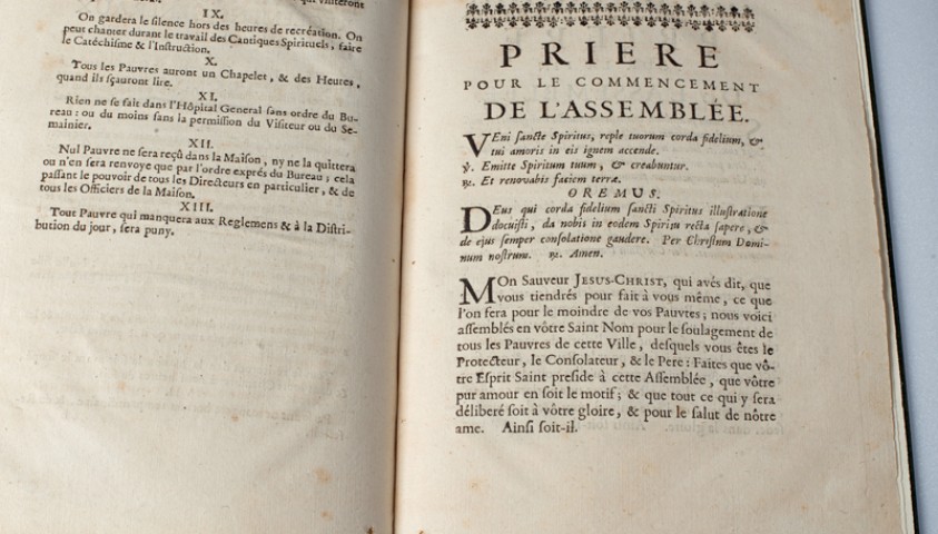Enap, les Pépites du CRHCP. ANONYME - Règlemens de l’hôpital général de  la ville de Grenoble, [1712]