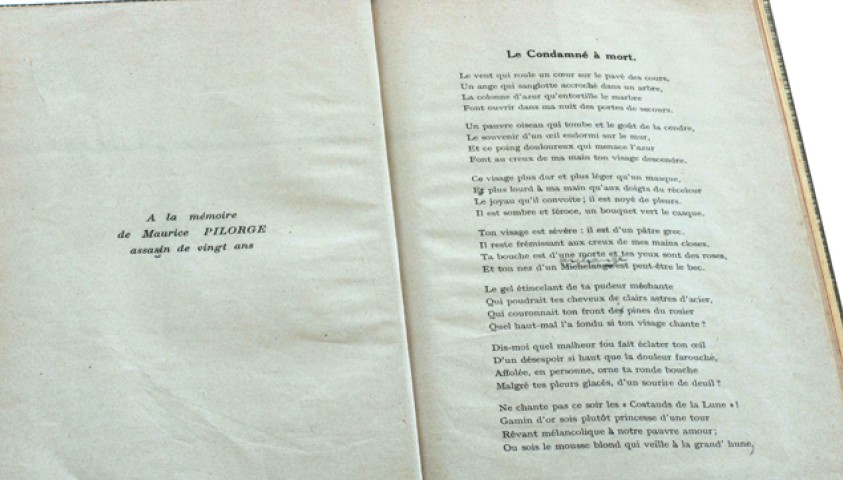 Enap, les Pépites du CRHCP. GENET Jean - Le condamné à mort. Fresnes, sept 1942
