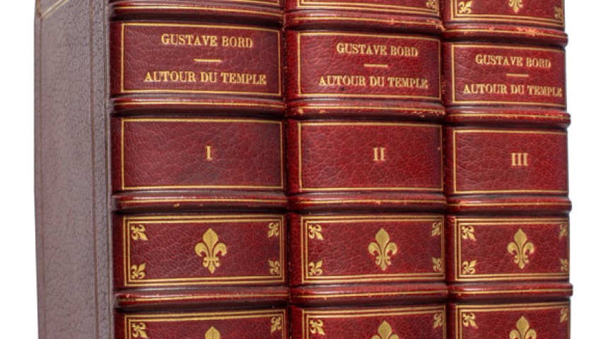 Enap, les Pépites du CRHCP. BORD Gustave - Etudes sur la question de Louis XVII, Autour du Temple, 1912