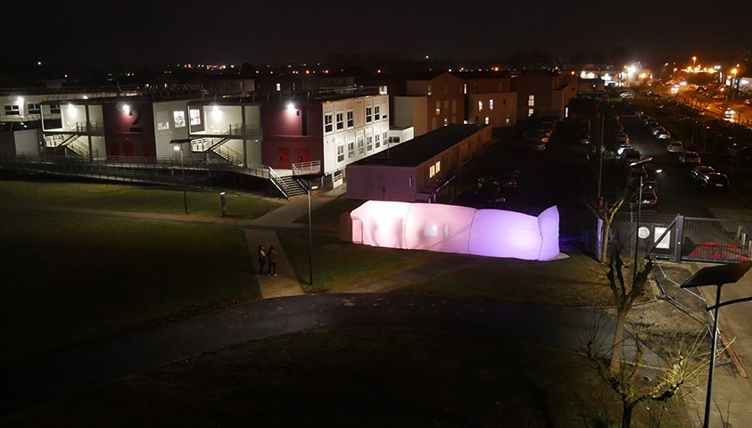 L’installation éphémère « Le cercle des fées »