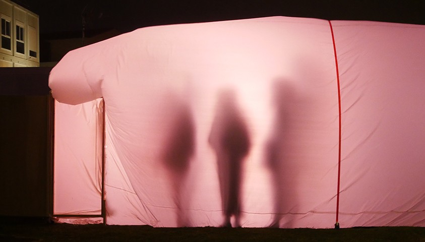 L’installation éphémère « Le cercle des fées »