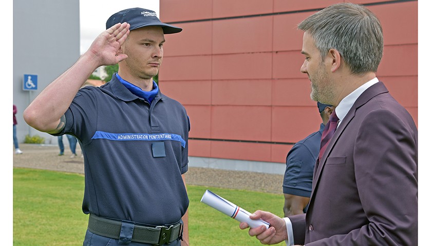 Rassemblement de fin de formation et baptême de la 203e promotion d’élèves surveillants, « Promotion Engagement »