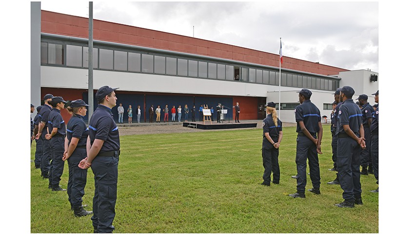 Rassemblement de fin de formation et baptême de la 203e promotion d’élèves surveillants, « Promotion Engagement »