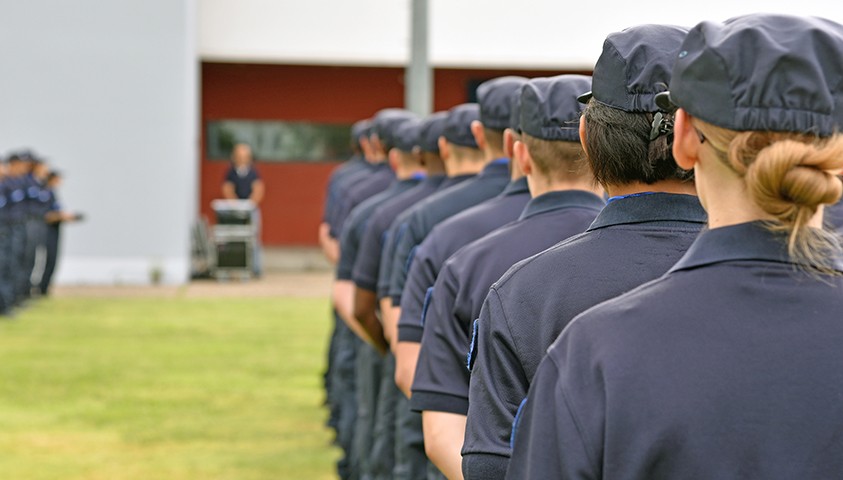 Rassemblement de fin de formation et baptême de la 203e promotion d’élèves surveillants, « Promotion Engagement »