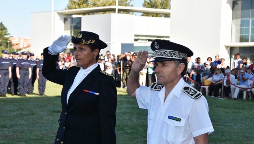 L’Enap fête sa 200ème promotion de surveillants pénitentiaires, promotion « Michel Serres » 