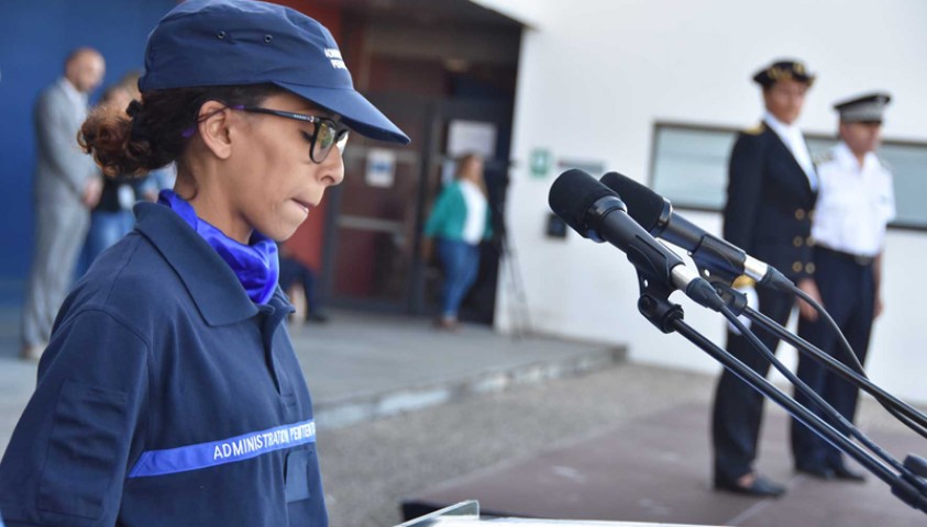 L’Enap fête sa 200ème promotion de surveillants pénitentiaires, promotion « Michel Serres » 