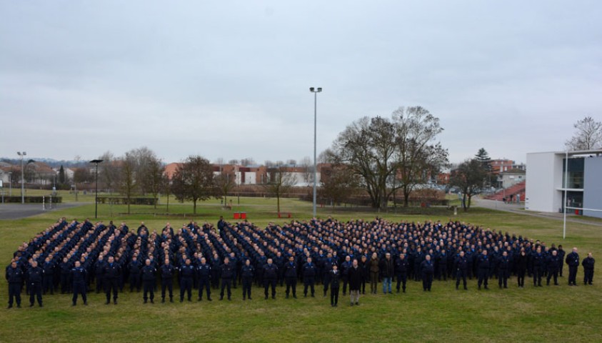 Cérémonie de fin de  formation de la 191ème promotion de surveillants