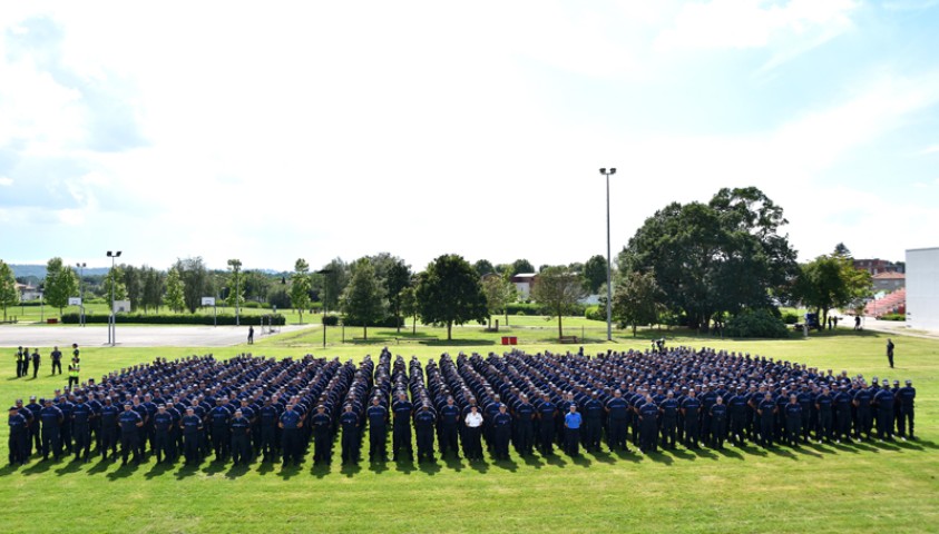 Cérémonie de fin de formation et de baptême de la 195ème promotion de surveillants, de la 22ème promotion de lieutenants, et de la 22ème promotion de lieutenants  - liste d’aptitude