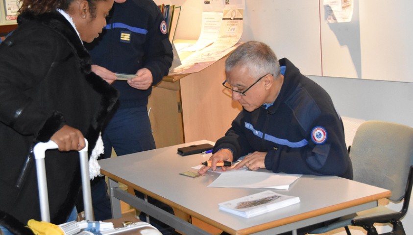 Enap, janvier 2018. Entrée en formation de la 196ème promotion de surveillants