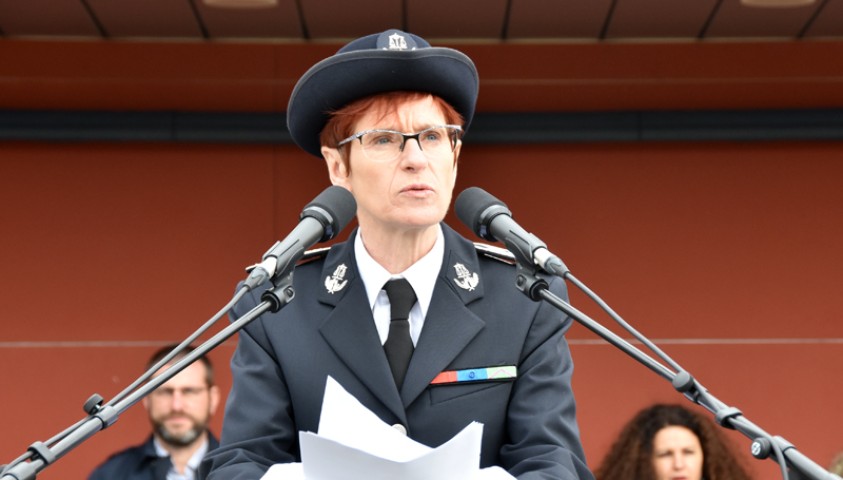 Enap, janvier 2018. Accueil institutionnel. Discours de Sophie Bleuet, directrice de l'Enap, devant les promotions entrées en formation le 15 janvier 2018.