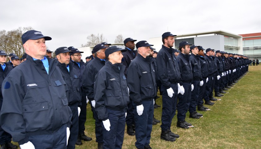 Fin de formation de la 197ème promotion de surveillants, promotion Albert Londres