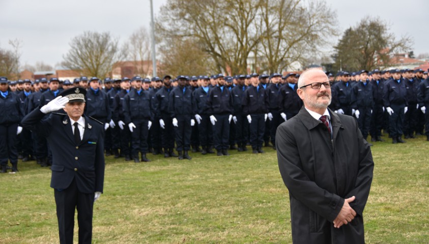 Fin de formation de la 197ème promotion de surveillants, promotion Albert Londres