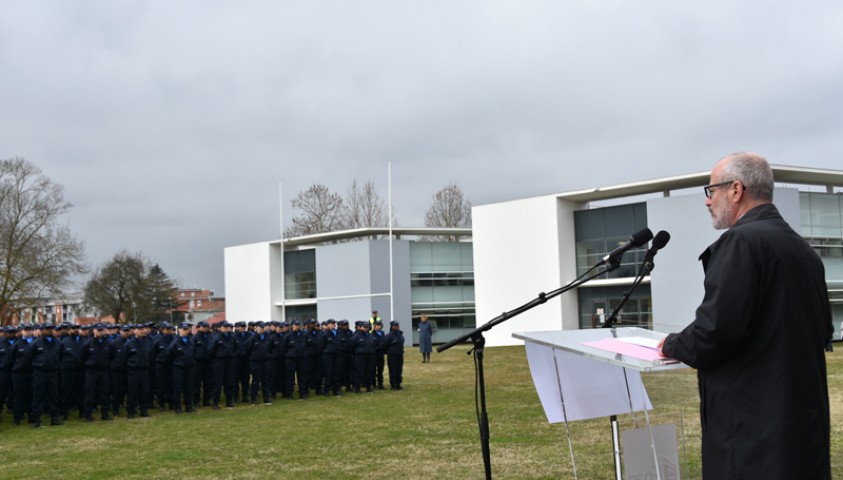 Fin de formation de la 197ème promotion de surveillants, promotion Albert Londres