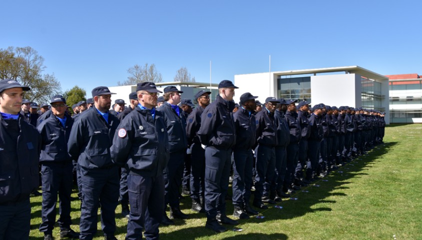 Rassemblement de fin de formation de la 198ème promotion de surveillants, Promotion René Cassin