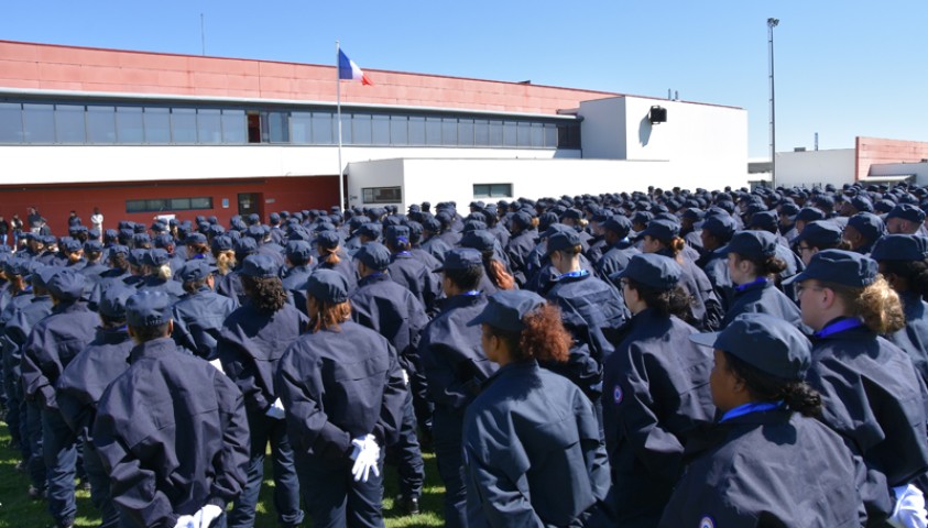 Rassemblement de fin de formation de la 198ème promotion de surveillants, Promotion René Cassin