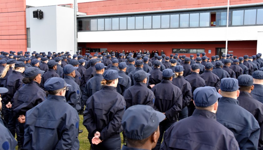 Entrée en formation de la 199ème promotion de surveillants