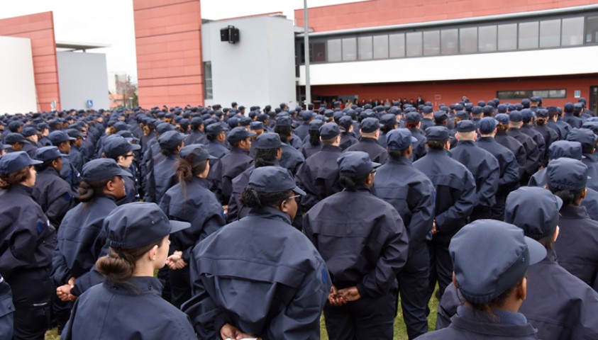 Entrée en formation de la 200ème promotion de surveillants