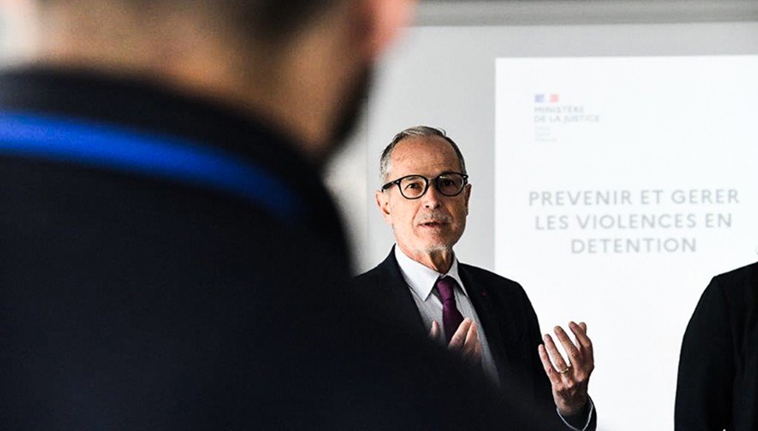 Visite à l’Énap de Monsieur Laurent Ridel, Directeur de l’administration pénitentiaire