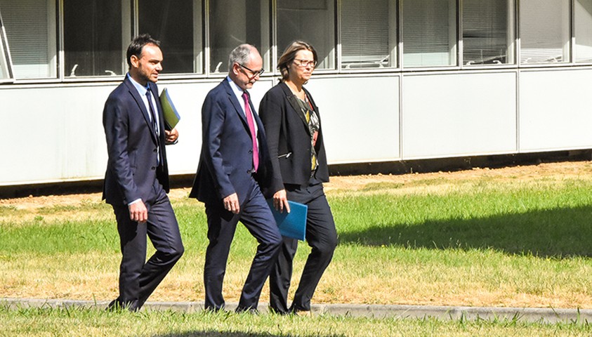 Visite à l’Énap de Monsieur Laurent Ridel, Directeur de l’administration pénitentiaire