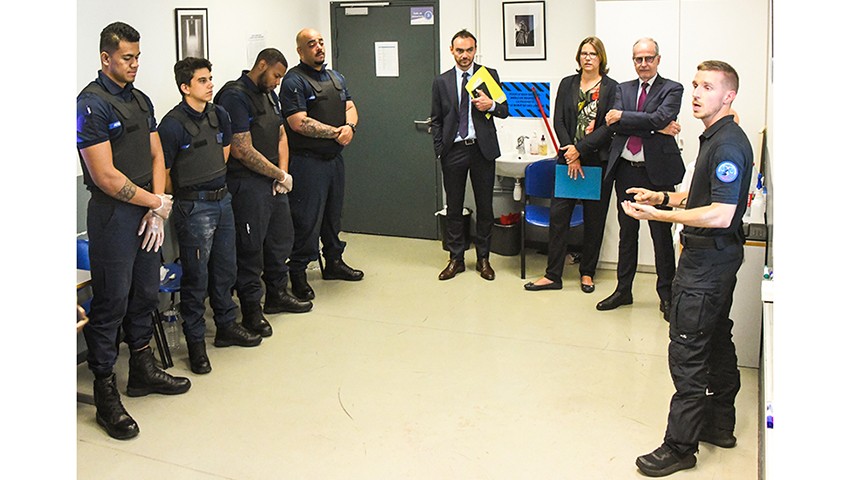 Visite à l’Énap de Monsieur Laurent Ridel, Directeur de l’administration pénitentiaire