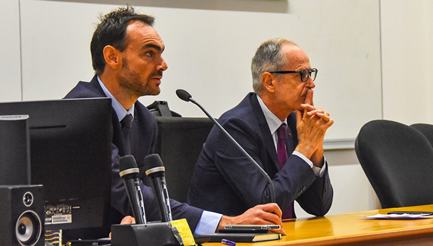 Visite à l’Énap de Monsieur Laurent Ridel, Directeur de l’administration pénitentiaire