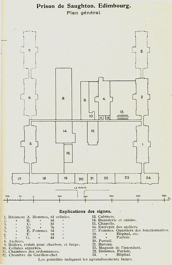 Plan de prison 1925