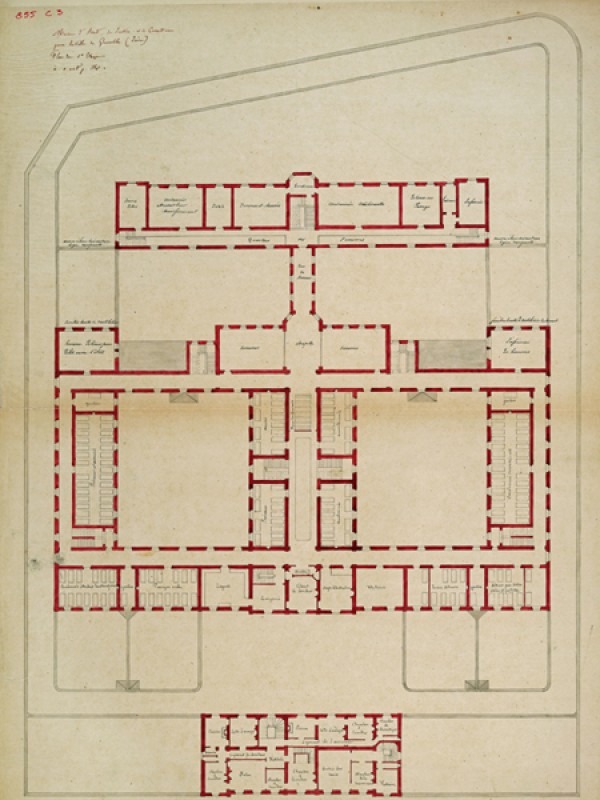 Maison d’arrêt, de force et de correction de Grenoble (1860) 