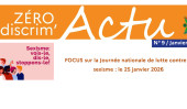 Newsletter n° 9 de Zéro discrim' - (Banc-titre)