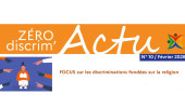 Visuel de la newsletter de zéro discrim - numéro 10