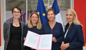 Signature convention 4 écoles justice
